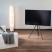 Hama Golvställ för TV Design Svart